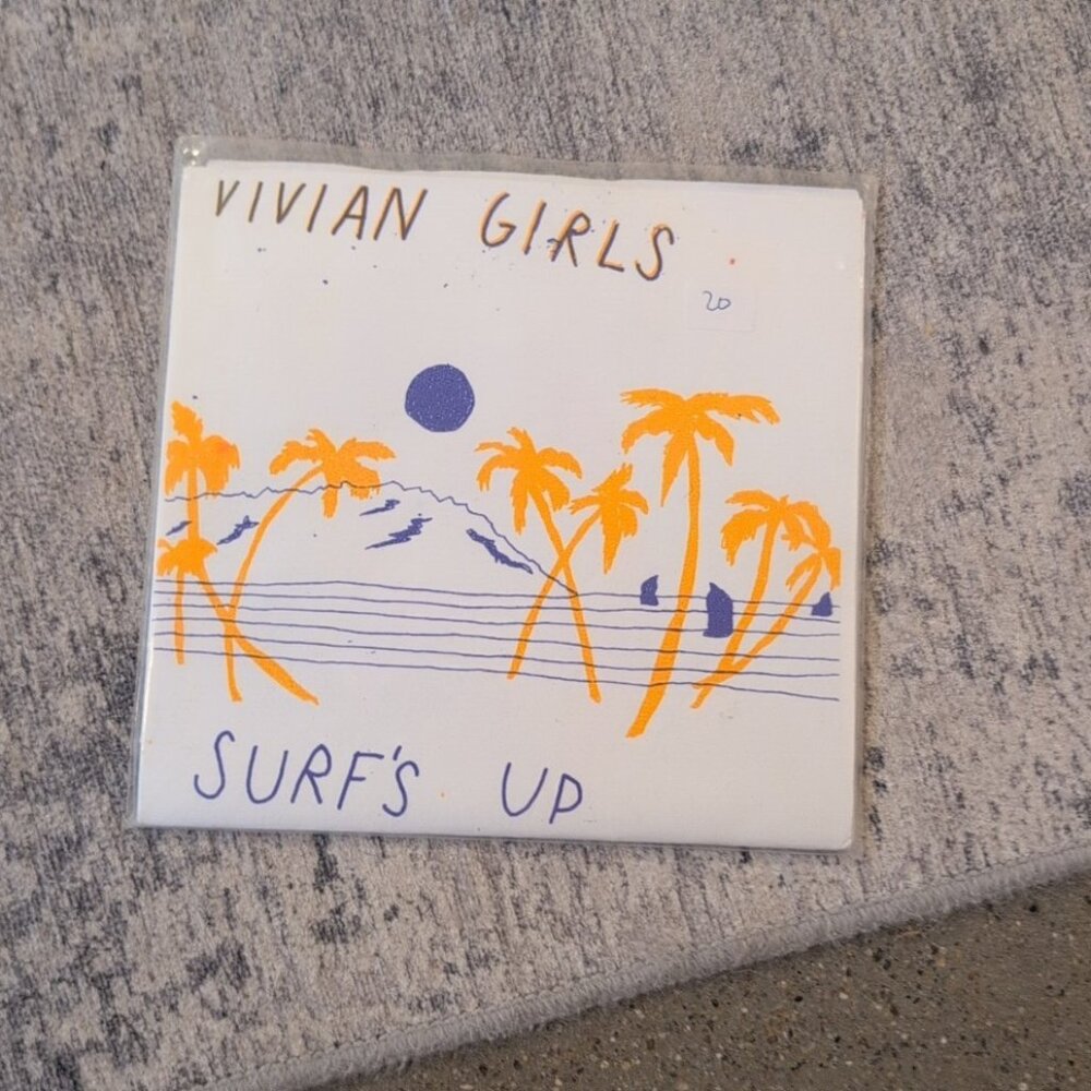 Vivian Girls I Can't Stay 7" Vinyl Single 2008 Garage Indie Rock Lo-fi